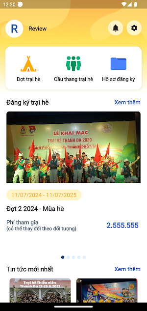 Trại hè Thanh Đa Screenshot 1