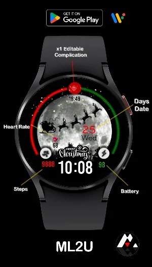ML2U 144 Watch Face Screenshot 1