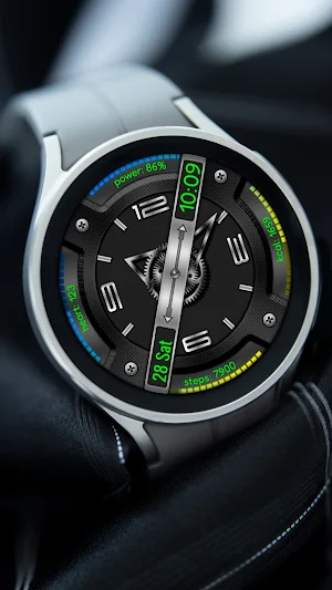 Hybrid Rotary Sport Watch face Screenshot 3