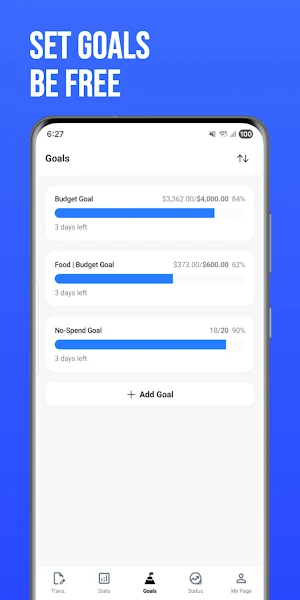 No-Spend Money Manager Screenshot 2