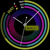 Dark Glow Watch Face  SAM-13