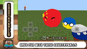 Mob Countryballs Mod for MCPE Screenshot 3