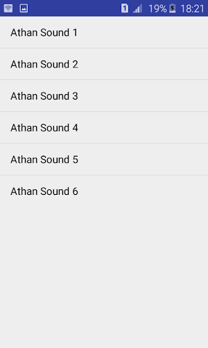 Athan mp3 Screenshot 0