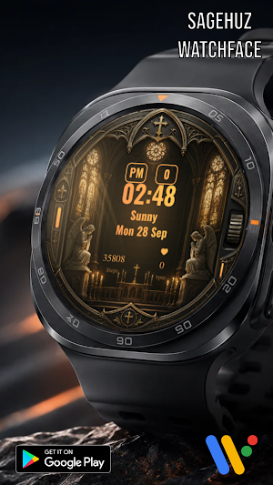 A157 Church watchface Screenshot 2