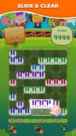 Melody Fall: Slide Puzzle Screenshot 0