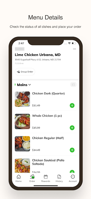 Lime Chicken Screenshot 1