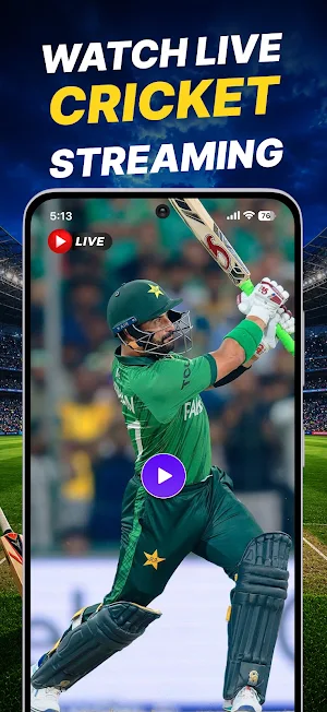 Live Cricket TV HD Screenshot 1