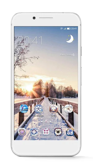GO Launcher - 3D parallax Themes & HD Wallpapers Screenshot 0