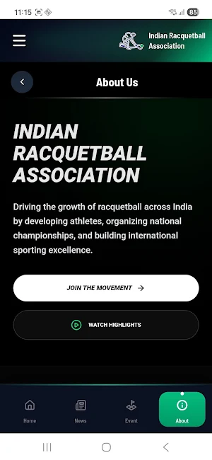 Racquetball India Screenshot 3