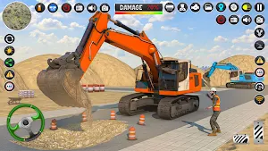 Excavator Construction JCB 3D Screenshot 2