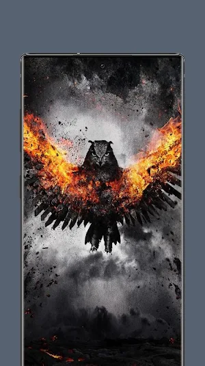Fire Eagle Wallpaper Screenshot 1
