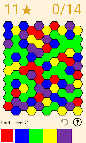 Paint Spill Hex & Oct Screenshot 2
