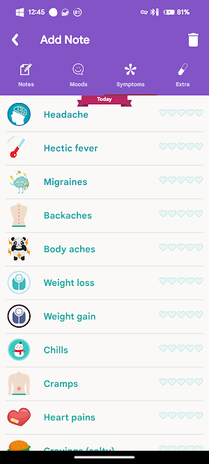 Fem Care: Ovulation Tracker Screenshot 3