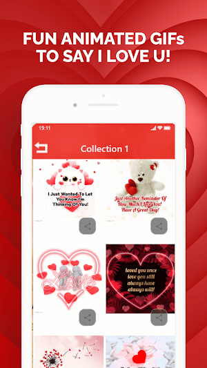 Hearts Love Images GIF Screenshot 2
