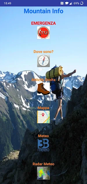 Mountain Info Screenshot 0