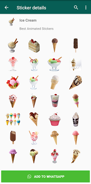 WAStickerApps - Food Stickers for WhatsApp Screenshot 3