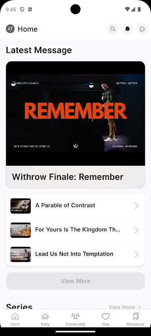Queen City Church App Screenshot 0
