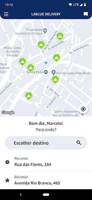 LaBlue delivery Screenshot 0