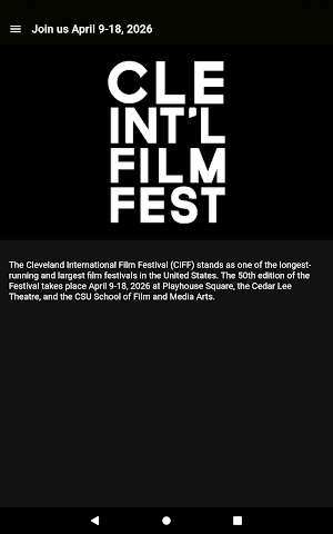 Cleveland Intl Film Festival Screenshot 2