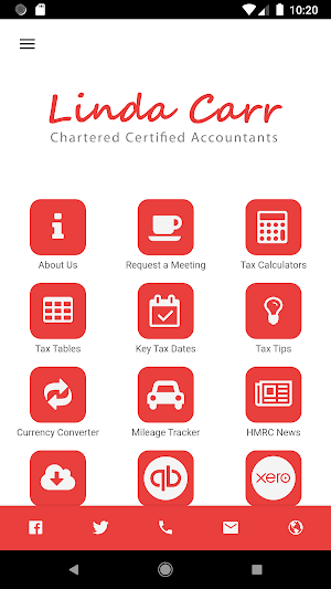 Linda Carr Accountants Screenshot 0