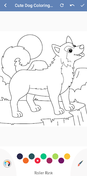 Cute Dog Coloring Book Screenshot 3