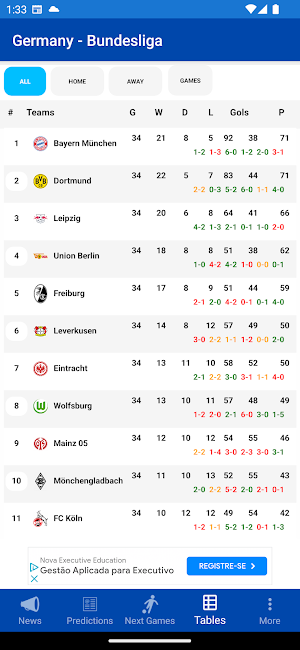 Football Bundesliga Screenshot 2