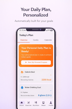 Fitry – Home Fitness Screenshot 1