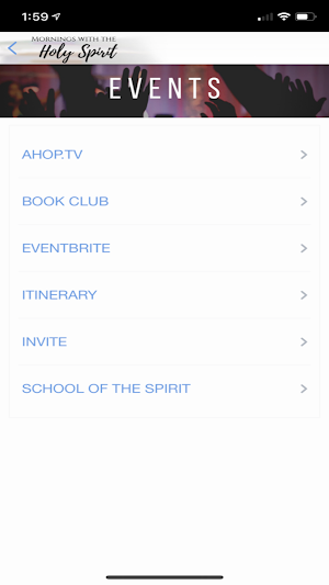 Mornings with the Holy Spirit Screenshot 2