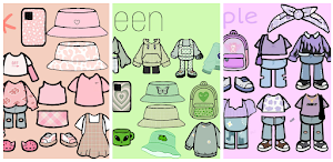Toca Boca Clothes Ideas Screenshot 2