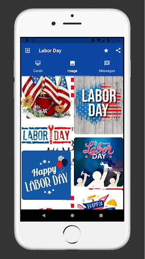 Labor Day Cards Screenshot 1