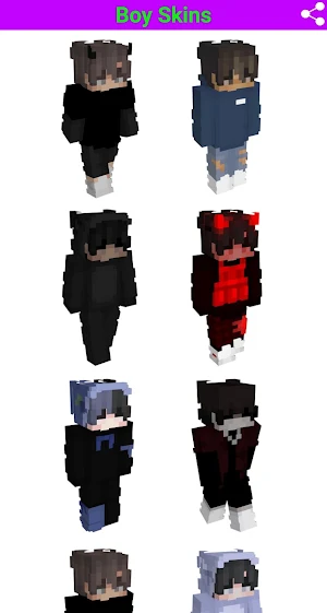 Boy Skins For Minecraft Screenshot 1