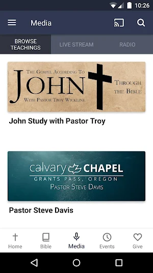 Calvary Chapel Grants Pass Screenshot 1