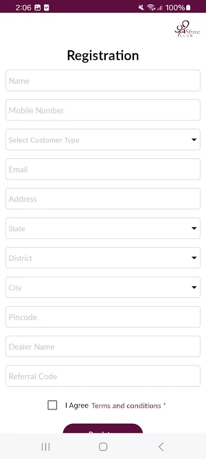Shree Club Loylty Screenshot 1