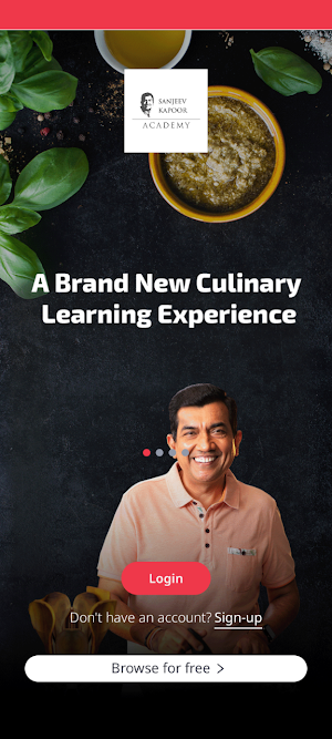 Sanjeev Kapoor Academy Screenshot 0