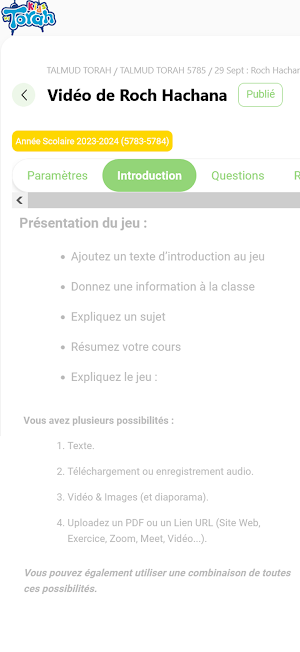 My Torah Kids - Professeurs Screenshot 1