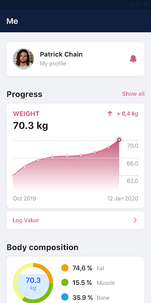 Four Friends Fitness Screenshot 2