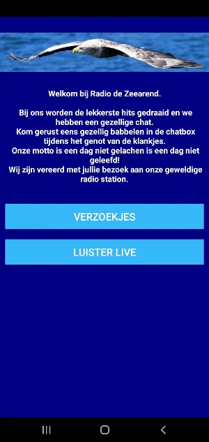 Radio de zeearend Screenshot 1