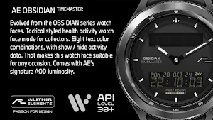 AE OBSIDIAN [TIMEMASTER] Screenshot 0