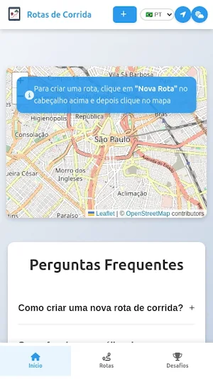 Rotas de Corrida Screenshot 0