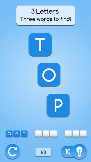 AnagrApp - Brain Training with words : Brain games Screenshot 0