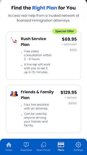 IMQ Users — US Immigration Screenshot 3