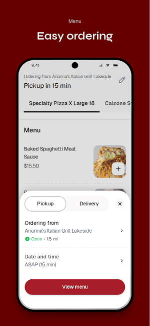 Arianna's Italian Grill Screenshot 2