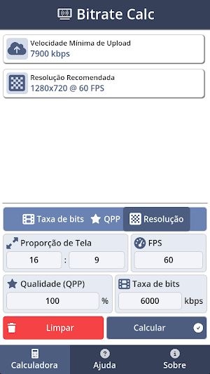 Bitrate Calc Screenshot 2