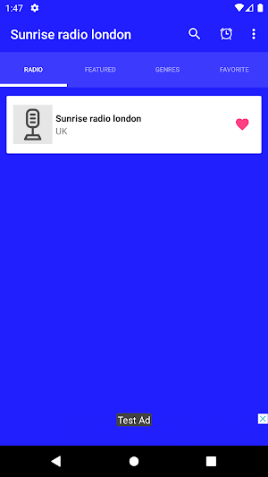 Sunrise radio london UK Screenshot 1