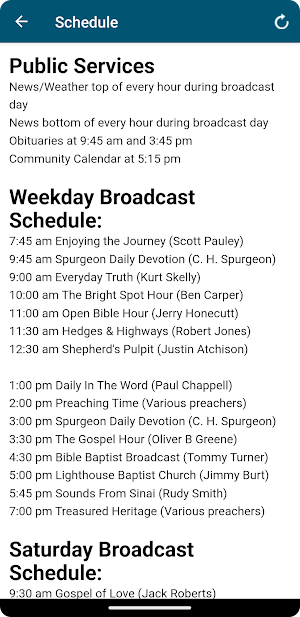 WZYN Radio Screenshot 2
