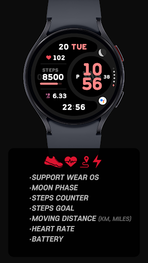 YamWatch Digital 15 Screenshot 1