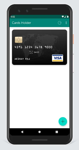 Cards Holder Screenshot 0