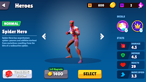 Spider Hero - Gangster Fight Screenshot 1