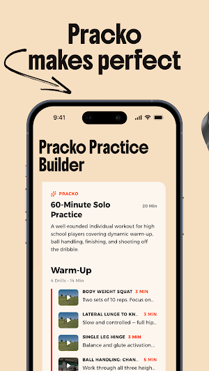 Pracko: training tool Screenshot 0