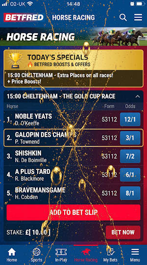 Betfred Screenshot 1
